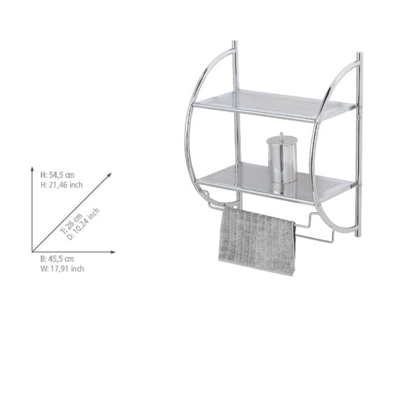 Raft de perete pentru baie Wenko Exclusive-image-1