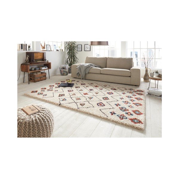 Covor Mint Rugs Allure Ronno Creme, 200 x 290 cm, crem-roșu-image-3
