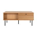Măsuță de cafea în culoare naturală cu blat cu aspect de lemn de stejar 50x100 cm Kyoto – House Nordic