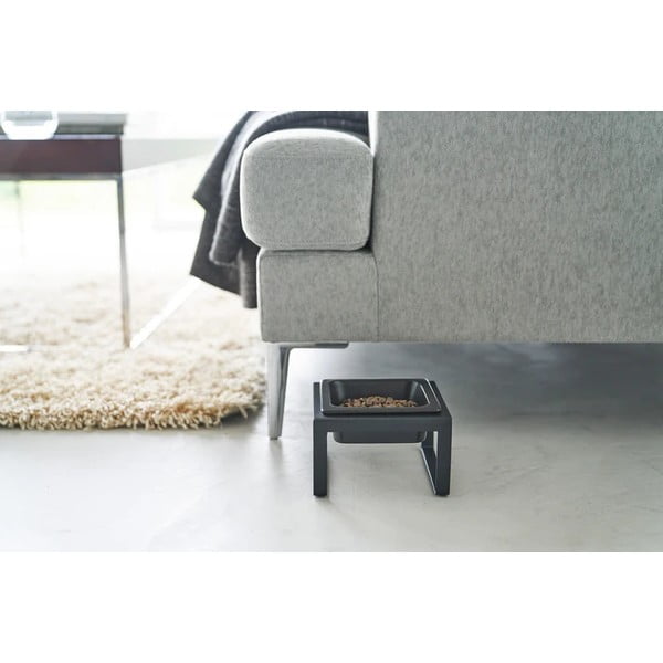 Castron ceramic cu suport pentru animale de companie Tower - YAMAZAKI-image-2