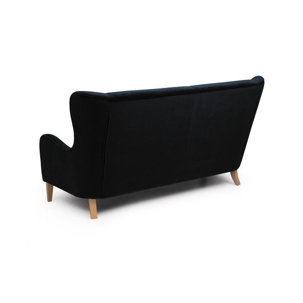 Canapea Max Winzer Medina, negru, 190 cm-image-1