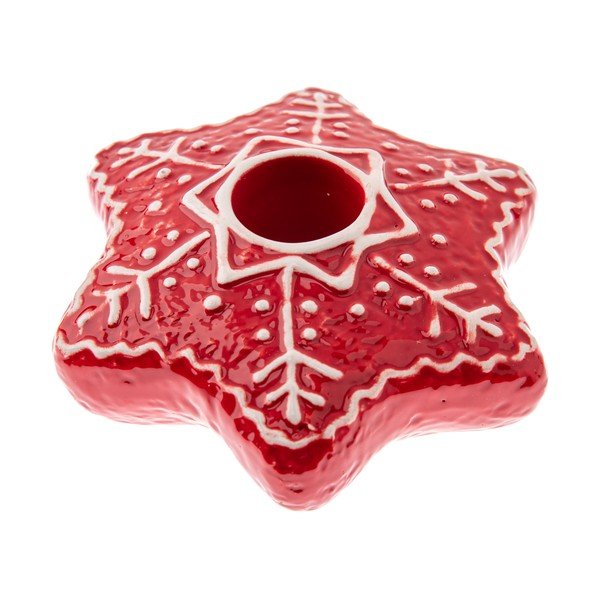 Sfeșnic din ceramică  cu model de Crăciun Vinterby – Dakls
