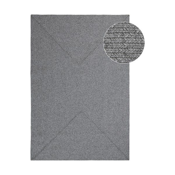 Covor gri de exterior  170x120 cm - NORTHRUGS