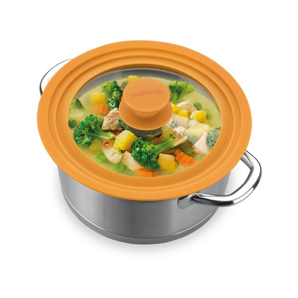 Capac din sticlă/din silicon ø 29 cm Unicover – Tescoma-image-3