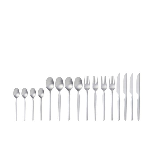 Tacâmuri argintii din oțel inoxidabil 16 buc. Dorotea – Gense-image-2