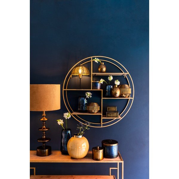 Veioză în culoarea bronz (înălțime 33 cm) Klobu – Light & Living-image-1