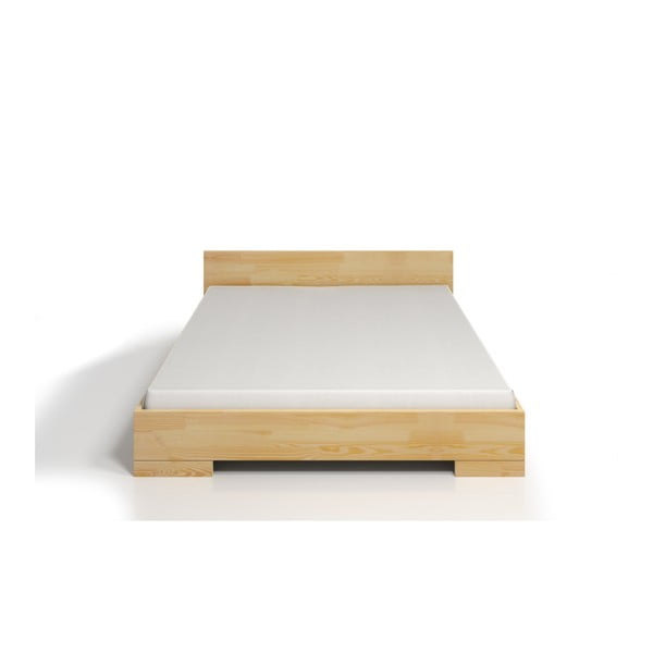 Pat dublu din lemn de pin, cu spațiu de depozitare, SKANDICA Spectrum, 140 x 200 cm-image-1