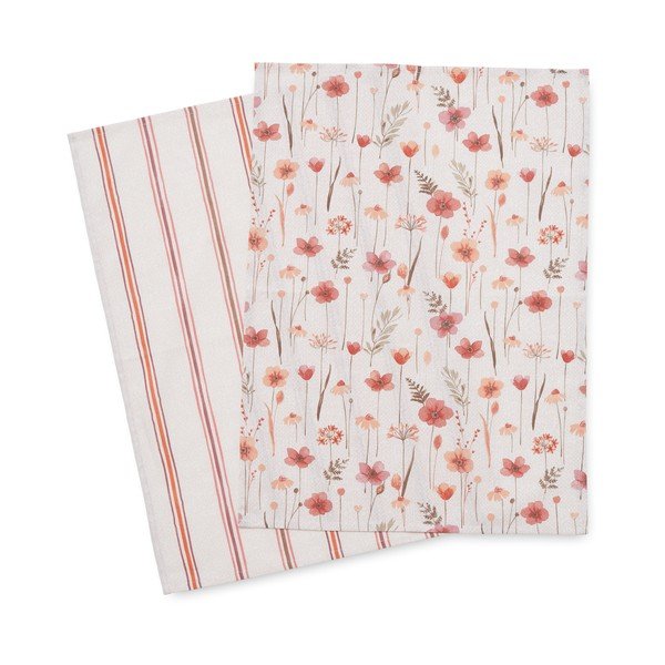Prosoape de vase 2 buc. din bumbac 50x70 cm Harvest Flowers – Catherine Lansfield