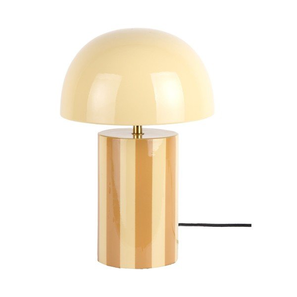 Veioză galbenă din metal (înălțime 34 cm) Rayado – Leitmotiv