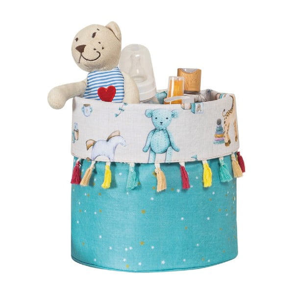 Coș de jucării din material textil pentru copii – Mioli Decor