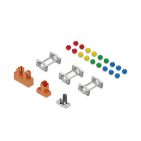 Set accesorii pistă cu bile Hubelino Elevator, 24 piese-image-4