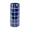 Vază albastră din ceramică (înălțime 30 cm) Retro Tiles – PT LIVING