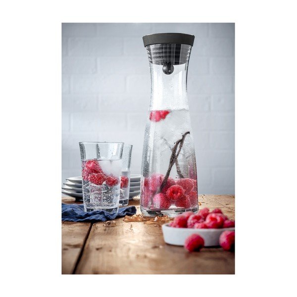 Set carafe din sticlă și 2 pahare WMF Basic-image-2