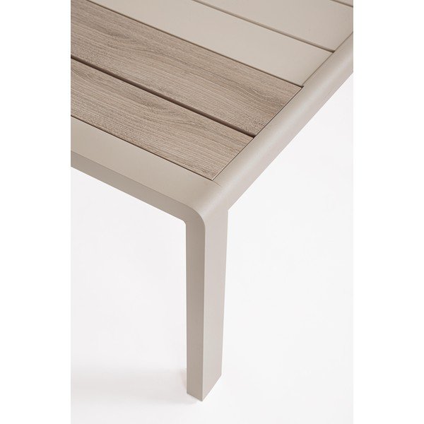 Set mobilier de grădină bej din aluminiu pentru 5 persoane Elna – Bizzotto-image-4