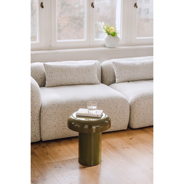 Măsuță auxiliară rotundă din oțel ø 40 cm Miko – noo.ma-image-2