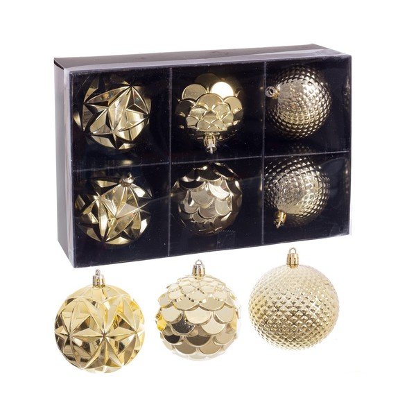 Globuri de Crăciun 6 buc. ø 8 cm – Casa Selección