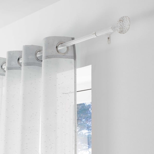 Galerie de perdea 210 - 380 cm extensibilă din metal Bullette – douceur d'intérieur-image-1