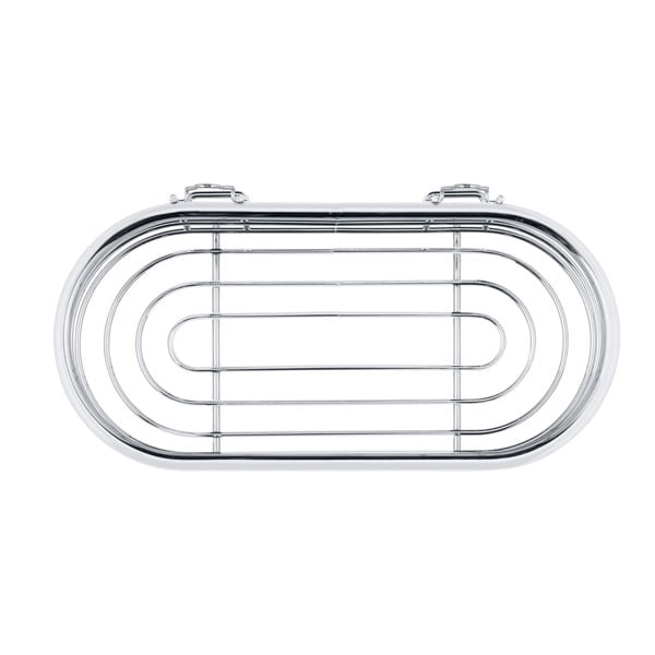 Raft de duș Wenko Trestina, 26 x 11 cm, argintiu-image-1