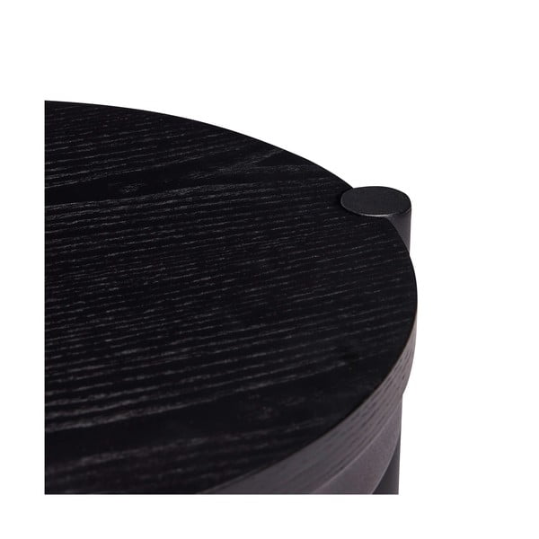 Scaun negru Oto – Hübsch-image-3