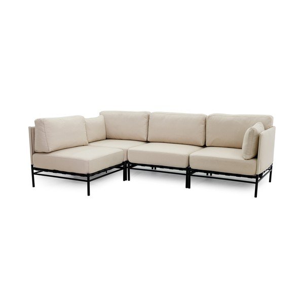 Canapea modulară de grădină bej 234 cm Dandy – Sit Sit-image-3