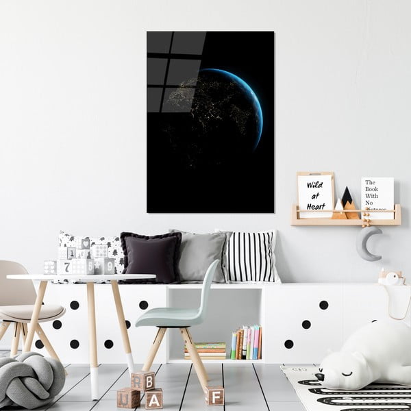 Tablou din sticlă 70x100 cm Earth – Wallity-image-2