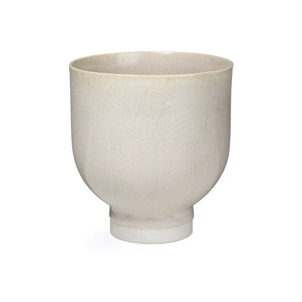 Ghiveci din porțelan Kähler Design Unico, ⌀ 12 cm,alb