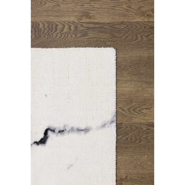 Covor crem din lână 160x240 cm Marble – Agnella-image-3