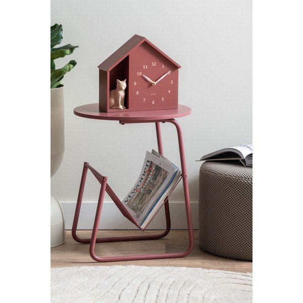 Măsuță auxiliară rotundă din metal ø 40 cm Riqueza Revista – Leitmotiv-image-1