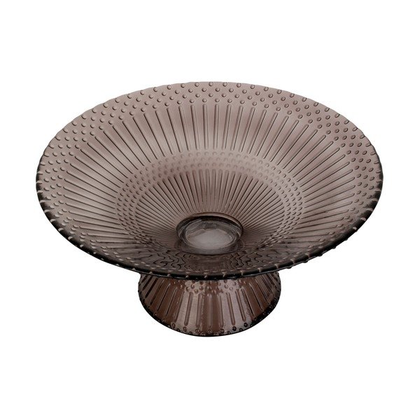 Bol din sticlă PT LIVING Prance, ø 34,5 cm, maro-image-2