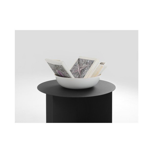 Masă auxiliară Custom Form Oli, ⌀ 50 cm, negru-image-2