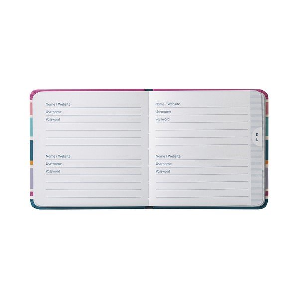 Carnețel pentru parole Busy B Rainbow-image-3