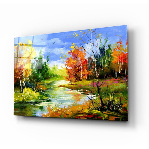 Tablou din sticlă Insigne Colorful Autumn, 110 x 70 cm