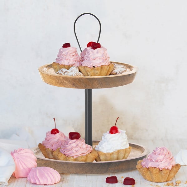 Platou etajat din lemn Mango – Orion-image-1