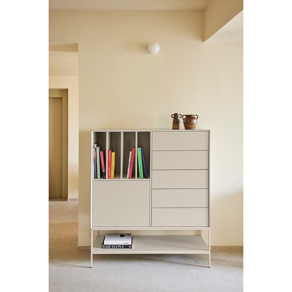 Dulap crem 120x140x45 cm Platt – Teulat-image-1