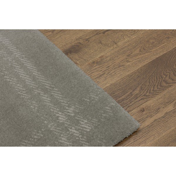 Covor gri deschis din lână 240x340 cm Calisia M Grid Rim – Agnella-image-4