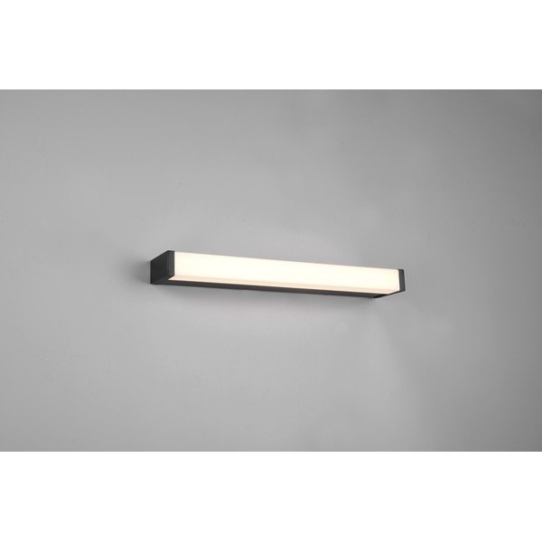 Aplică de perete negru-mat LED (lungime 42 cm) Fabio – Trio-image-2