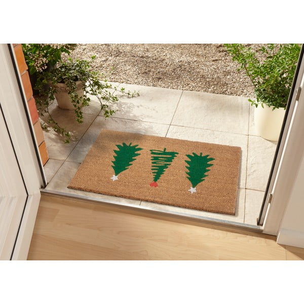 Covoraș de intrare 45x75 cm  cu model de Crăciun Mix Mats – Hanse Home-image-1