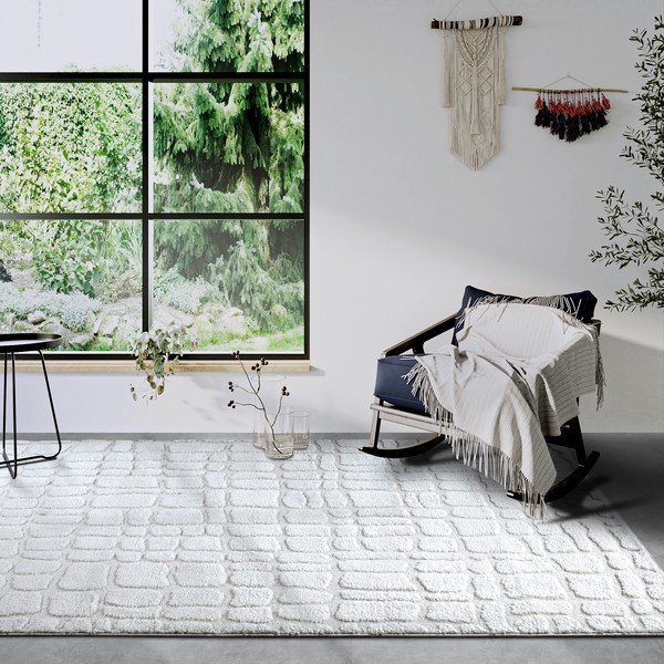 Covor crem 160x235 cm Artistique Cream White – Elle Decoration-image-1