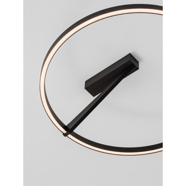 Plafonieră negru-mat LED cu intensitate reglabilă din aluminiu Tilia – Nova Luce-image-2