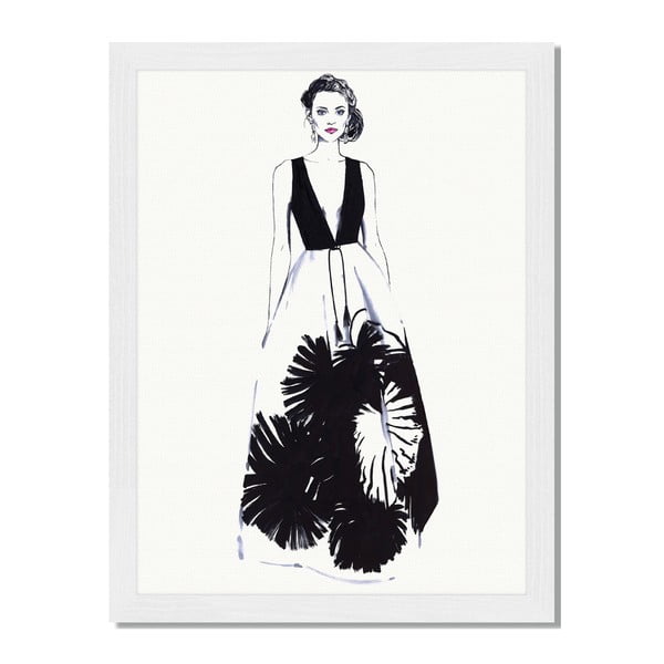 Tablou înrămat Liv Corday Scandi Dress, 30 x 40 cm