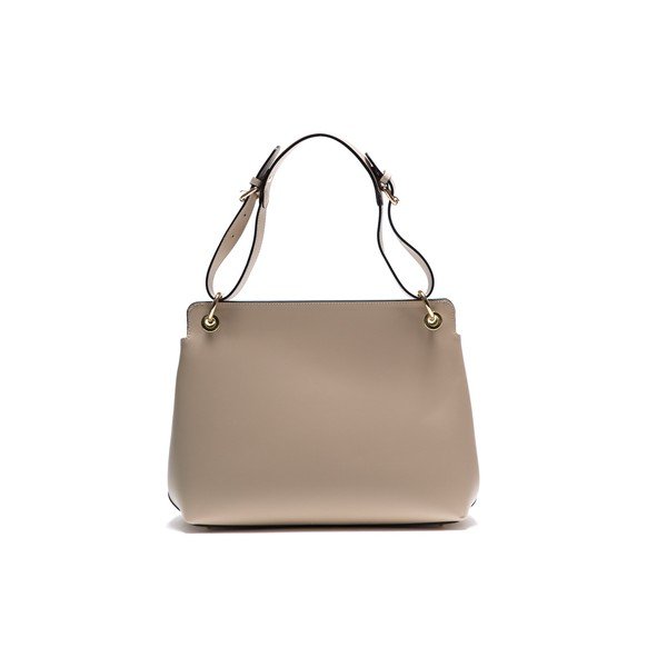 Poșetă din piele Anna Luchini 3043 Beige-image-2