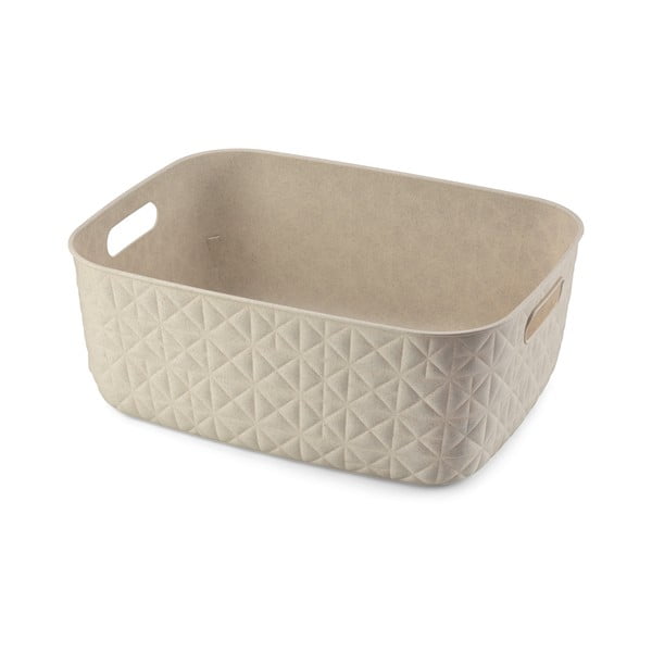 Coș de depozitare din plastic 38x29x14 cm Softex – Curver