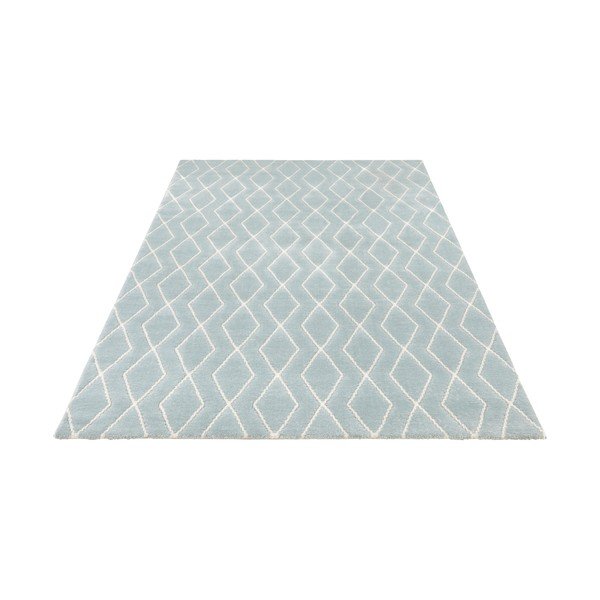 Covor Elle Decoration Euphoria Rouen, 160 x 230 cm, albastru - gri-image-2