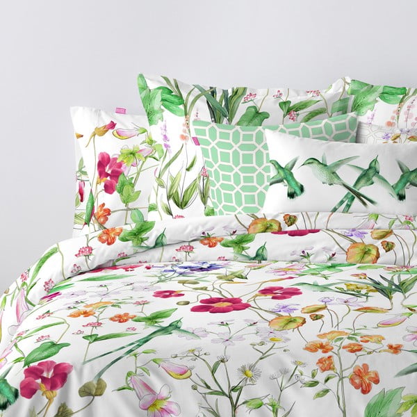 Set 2 fețe de pernă din bumbac Happy Friday Basic The Florist, 50 x 75 cm-image-2