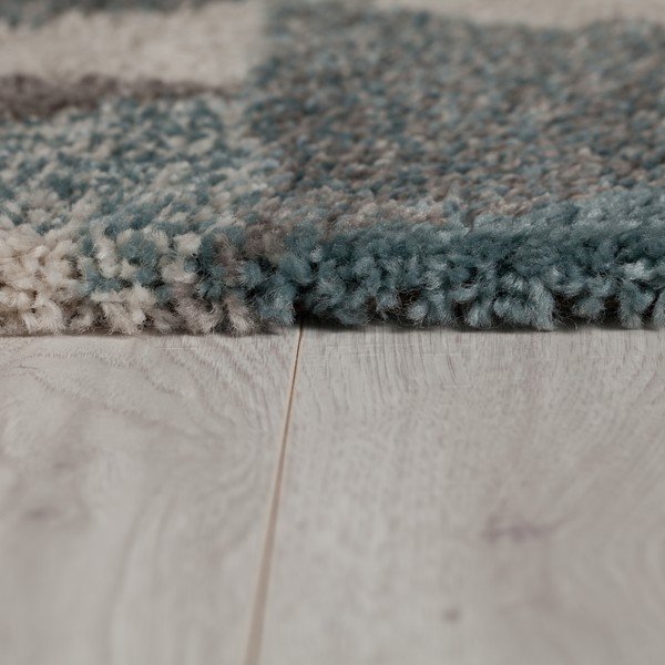 Covor tip traversă Flair Rugs Nuru, 60x230 cm, albastru-gri-image-4