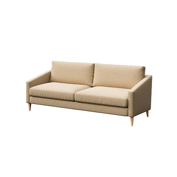 Canapea bej 200 cm Karoto – Ame Yens-image-2