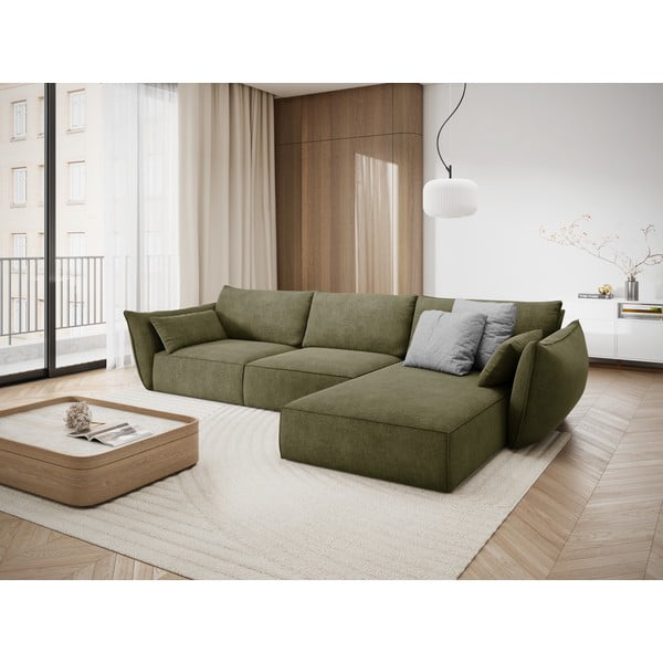 Colțar verde (pe partea dreaptă) Vanda – Mazzini Sofas-image-1