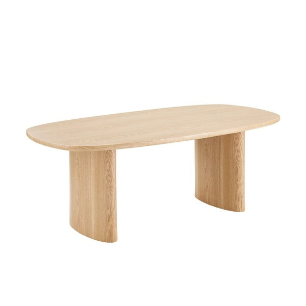 Masă de dining cu aspect de lemn de frasin 110x210 cm Serra – House Nordic