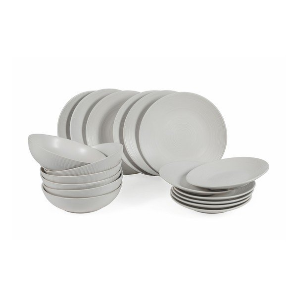 Set 18 vase din ceramică Villa d´Este Baku, alb-image-2