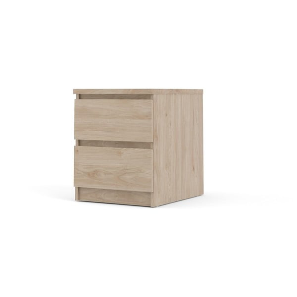 Noptieră cu aspect de lemn de stejar Naia - Tvilum-image-3